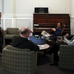 Relaxing at the Old Y Centre